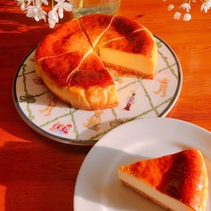 2種のチーズ☆ベイクドチーズケーキ